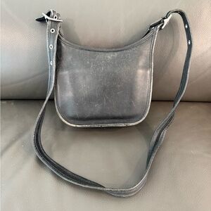 Vintage 90s Coach Legacy Janice Black Leather Crossbody Shoulder 9950 Classic